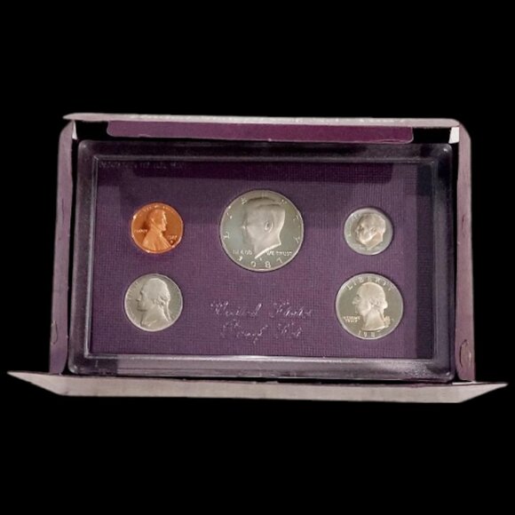 1987 Proof Set U.S. Mint Original Government Packaging OGP Collectible - Picture 1 of 5